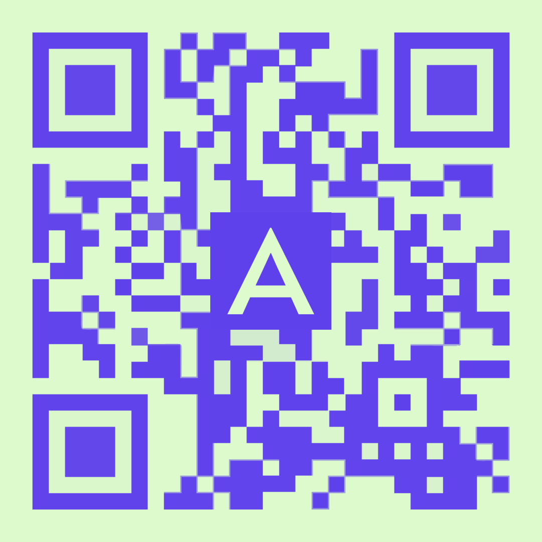 QR-Code zum Herunterladen von Alma